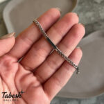 دستبند نقره مردانه كد 0313 3