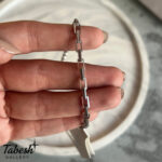 دستبند نقره مردانه كد 0315