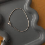 دستبند نقره مردانه كد 0318