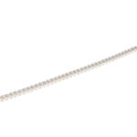 دستبند نقره مردانه میرو کد 03114