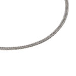 گردنبند نقره مردانه كارتيه دوبل كد0212