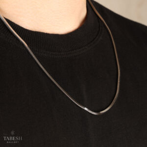 گردنبند نقره مردانه ماري كد 0213