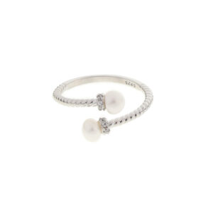 انگشتر نقره مروارید کد 414