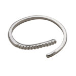 انگشتر نقره مینیمال کد 420