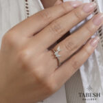 انگشتر نقره پروانه کد 417