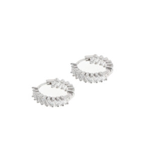 گوشواره نقره حلقه ای کد 117