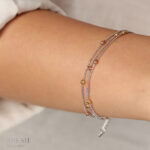 دستبند نقره گوی البرنادو کد 313