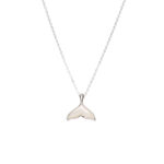 گردنبند نقره دم وال کد 2117