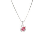 گردنبند نقره سواروسکی کد 2111