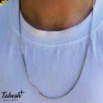 گردنبند-نقره-مردانه-ونيزي-كد-02113-1