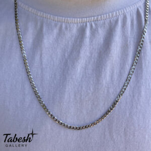 گردنبند نقره مردانه ژیلتی کد 02114